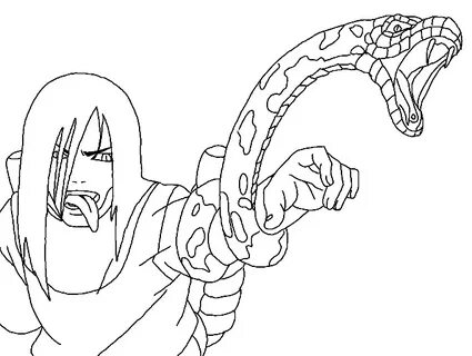 How to Draw Orochimaru (59 photos) " Рисунки для срисовки и 