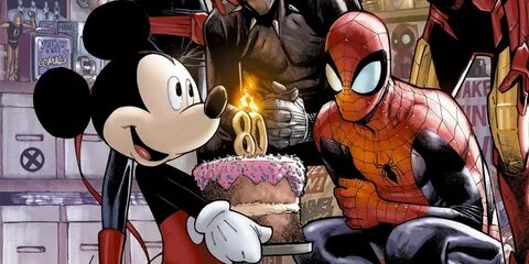 Comic Book Resources в Твиттере: "Mickey Mouse Joins the Mar
