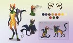 Character design auction! Anthro/feral Sphynx cat (Ra) by Ma