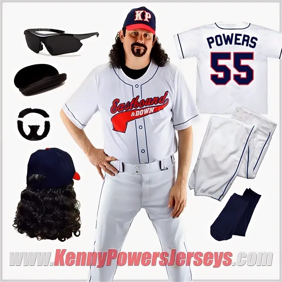 Kenny Powers Eastbound & Down Costume Wig handzon Wigs Costu