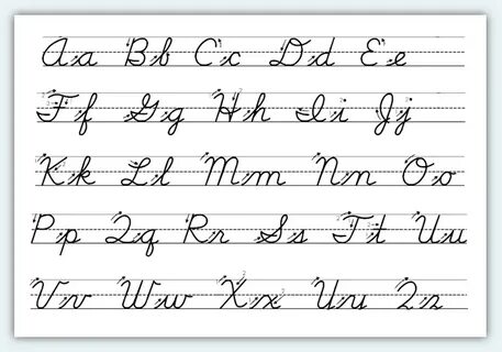 Will Cursive Handwriting Disappear? Cursive writing practice