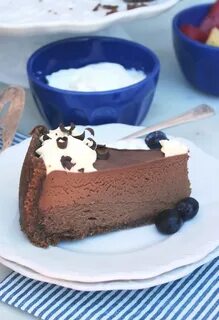 Creamy Keto Chocolate Cheesecake The Foodie Affair