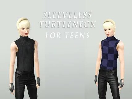 Buy sleeveless turtleneck male cheap online