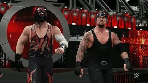 The Brothers of Destruction vs Kevin Nash and Vader WWE 2K16