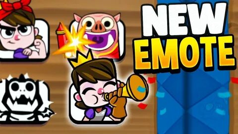 New PRINCESS EMOTE - 10 WINS in Clash Royale FIRST TRY?! - Y