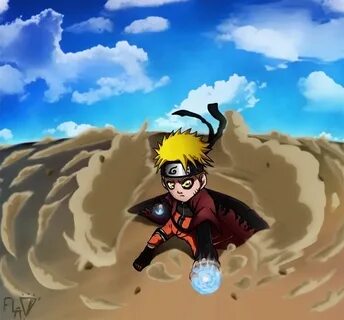 Naruto Chibi Rasengan - Floss Papers