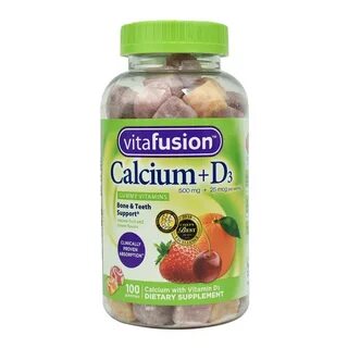 Calcio Con Vitamina D3 Gummy -Vitafusion x 100 SaluTienda.co