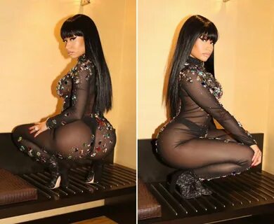 Nicki Minaj puts on a curvy display.