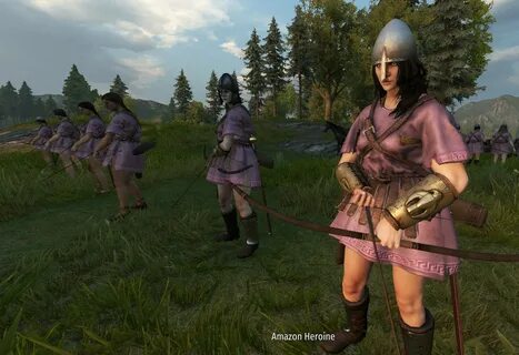 Mount & Blade 2: Bannerlord - Амазонки Кальрадии " Моды и ск