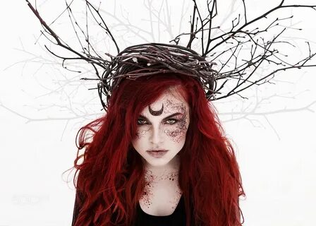 ♥ ᏒеɖᏥeαɖ ♥ ✧ Pictures & Pins ✧ Witch makeup, Witchy makeup,