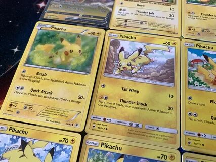 Купить 15x Pikachu Card Lot - Non-Holo with PIKACHU Б/У на А