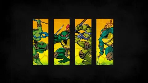 Teenage Mutant Ninja Turtles. Обои для рабочего стола. 2560x