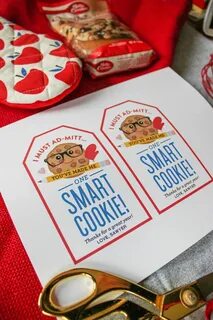 Oven Mitt "Smart Cookie" Teacher Gift Idea Teacher christmas