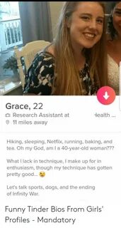 🐣 25+ Best Memes About Funny Tinder Bios Funny Tinder Bios M