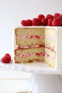 Raspberry White Chocolate Cake Recipe Raspberry cake recipes