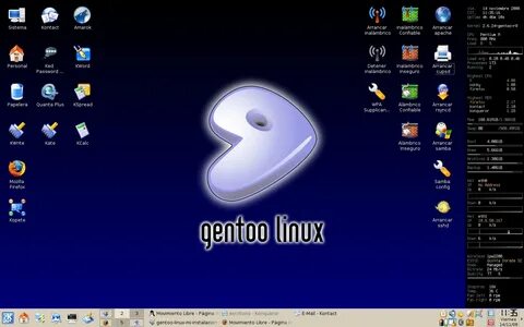 Установка и настройка gentoo: конспект моей установки. linux