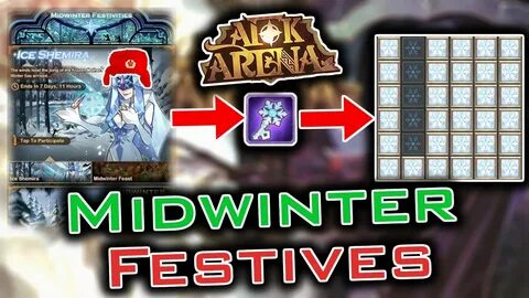 AFK ARENA - Midwinter Festives Ice Shemira, Surpirses. New W