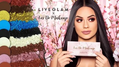 Les Do Makeup X LiveGlam ShadowMe Palette Reveal (With image