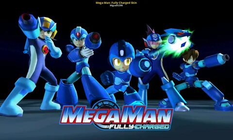 Mega Man: Fully Charged Skin Super Smash Bros. (3DS) Mods