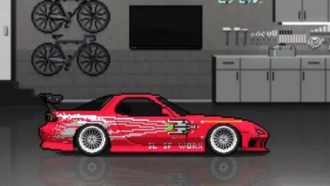 Pixel Car Racer - Dominic Toretto's Mazda RX-7 - YouTube