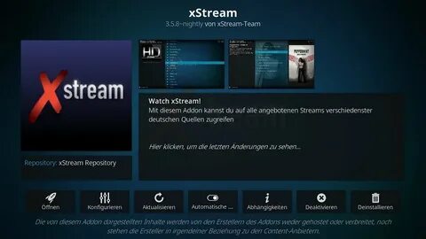 XStream Video Addon für K0di Alternative zu Vavoo & Co - Ins