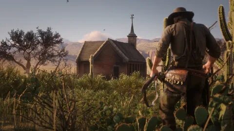 #425197 Red Dead Redemption 2, game characters, nature, scre