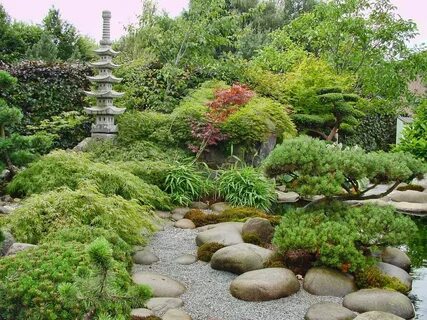 Japanese garden photo