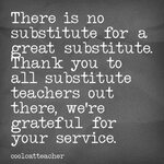 There is No Substitute for Great Substitute Teachers Laptrin