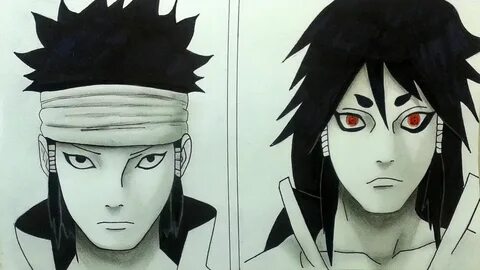 Ashura and Indra Naruto drawings, Drawings, Incredible creat