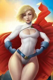 MRGunnArt na Twitteru: "Putting the POW in Power Girl.#power