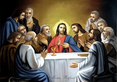 العشاء الاخير The last supper Católico, Santíssima eucaristi