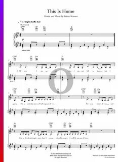 ▷ This Is Home Sheet Music (Piano, Guitar, Voice) - PDF Down