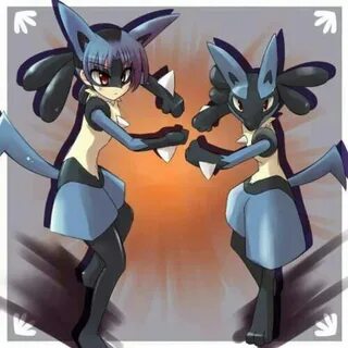 Lucario Pokemon firered, Pokemon gijinka, Cute pokemon