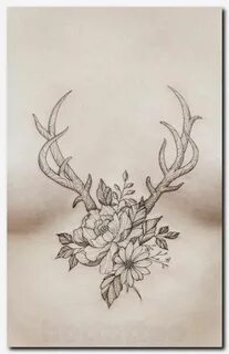 Pin by Rachel Fadness on Tattoos Antler tattoos