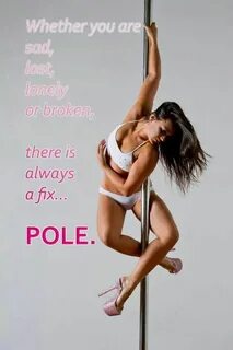Yes. Pole it out. Pole dancing fitness, Pole dancing quotes,