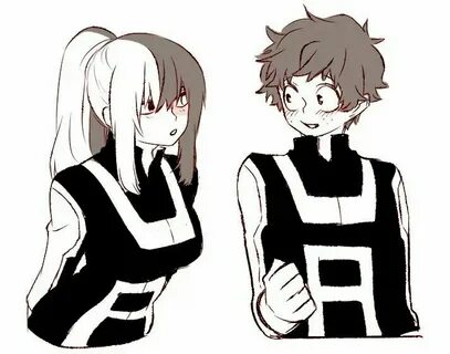 Midoriya & Todoroki ☆ GENDERBEND Personajes de anime, Pareja