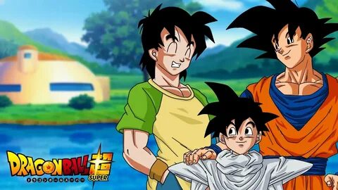 Goku and Gohan Meet Goten 16 Years Early - YouTube