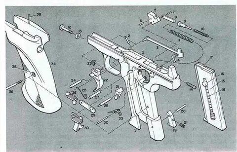 Pistol Grip Diagrams - DIAGRAM DATABASE