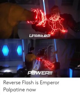 Reverse Flash Is Emperor Palpatine Now Emperor Palpatine Mem
