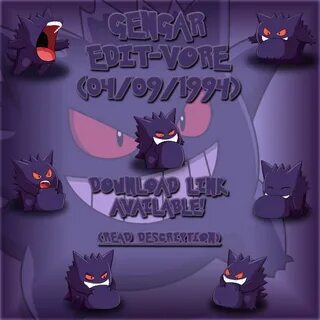 GENGAR'S Edit-vore ! by ZackTheRiolu on DeviantArt