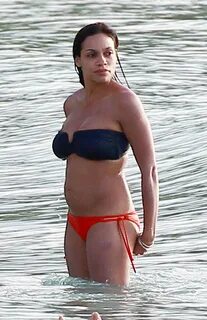 Rosario Dawson - Bikini Candids on a beach in the Barbados. 