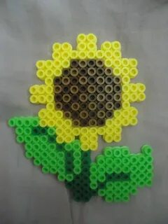 Image result for perler bead sunflower patterns using small 