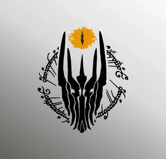 Lord of the Rings Svg Sauron Svg LOTR Svg Sauron Etsy Lord o