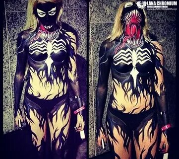 Bodypainting cosplay costumes for Comic-con International in