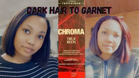 L'Oréal Chroma True Reds Garnet Dyeing My Hair At Home - You