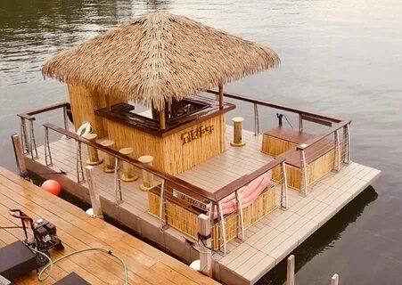 Tour Lake George on a Tiki Boat Boat bar, Tiki hut, Party ba