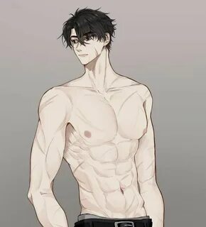 Pin by Lilit Morgan on ( ° ʖ °) Shirtless anime boys, Anime,