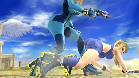 Zero suit samus booty