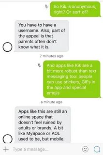 Wildly Popular App Kik Offers Teenagers, and Predators, Anon