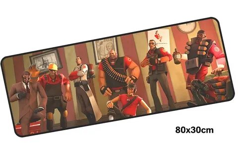 gel team fortress mouse pad gamer accessories 800x300mm notb